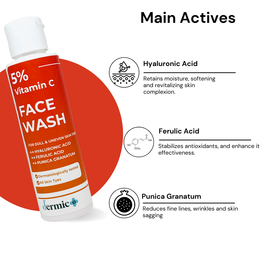 5% Vitamin C Face Wash