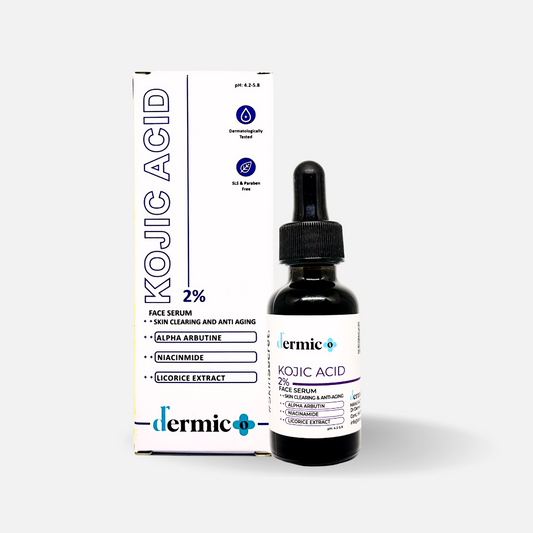 2% Kojic Acid Face Serum with Alpha Arbutin, Niacinamide & Licorice Extract