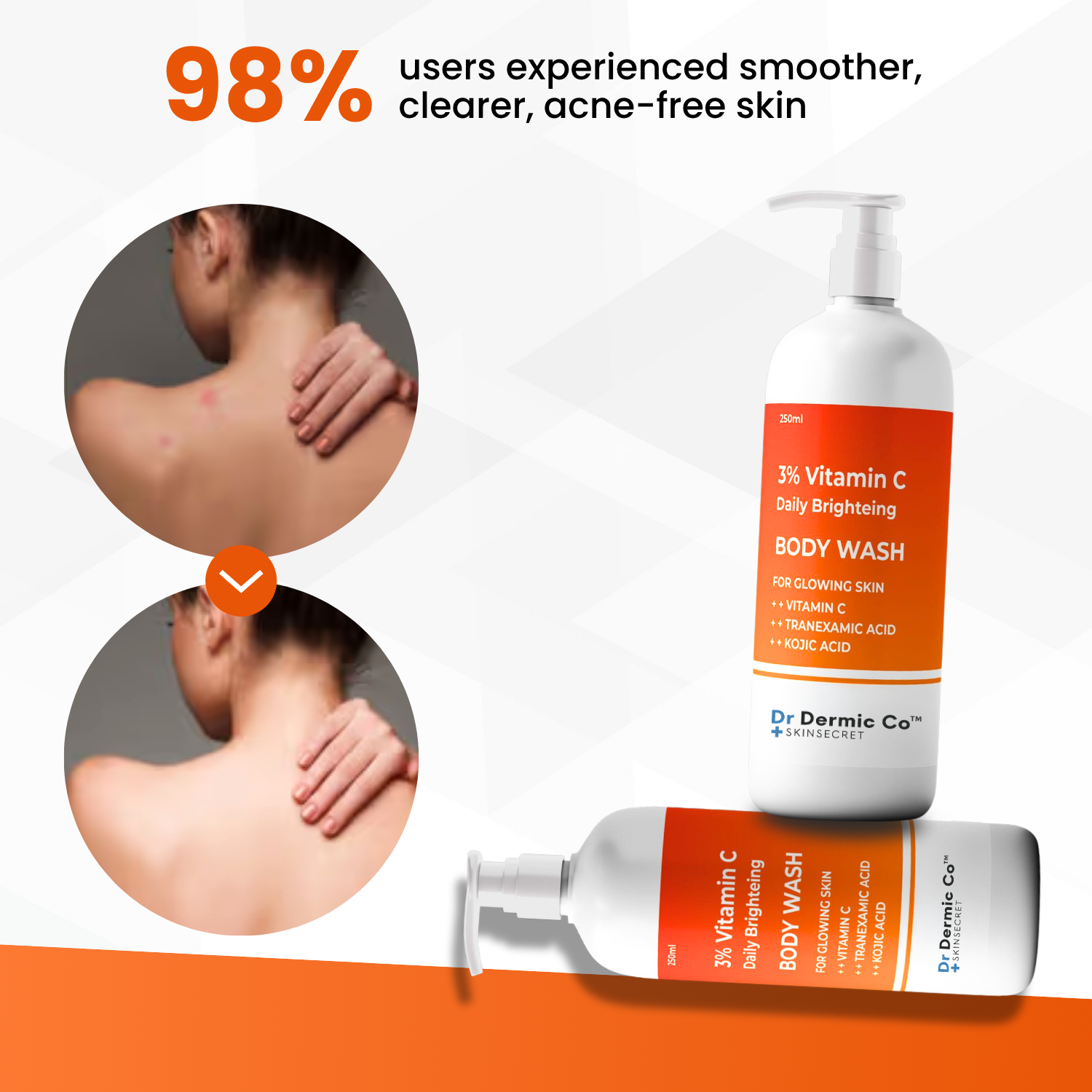 3% Vitamin C Daily Brightening Body Wash - Image 3