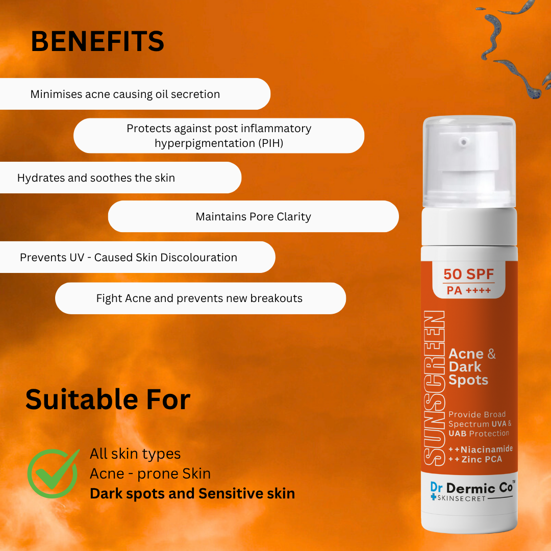 Acne & Dark Spots Sunscreen SPF 50