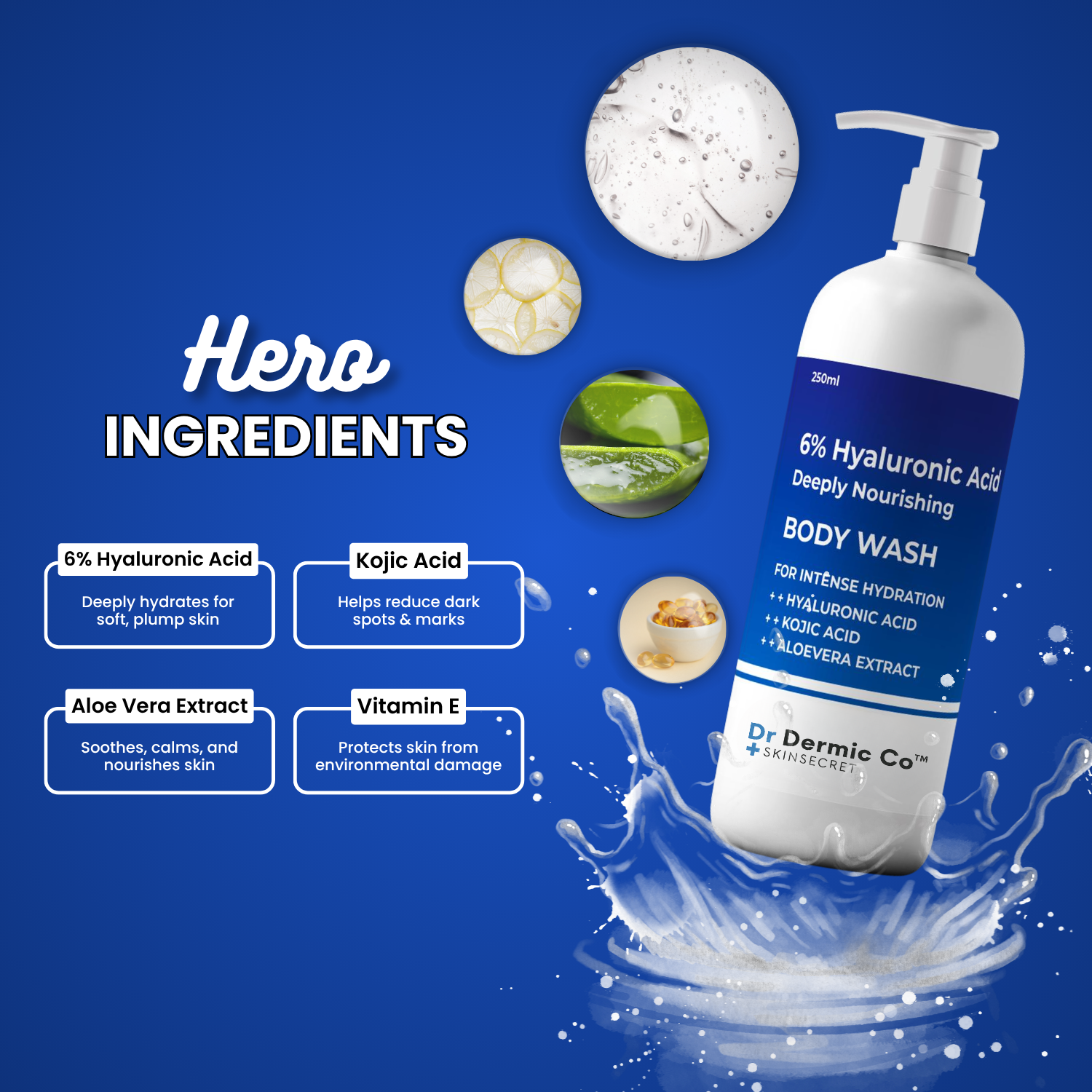 6% Hyaluronic Acid Deeply Nourishing Body Wash - Image 4