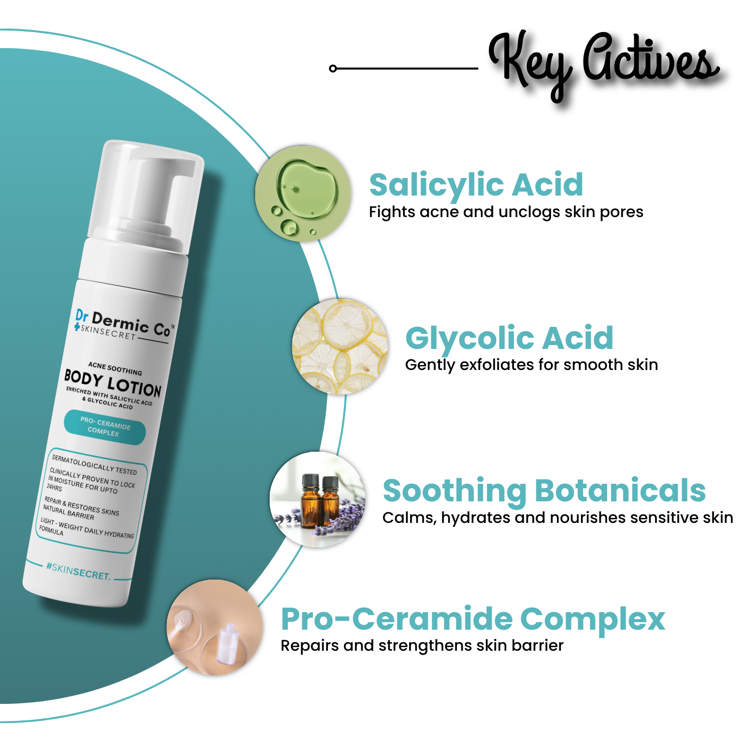 Acne Soothing Body Lotion: Calm, Clear, and Hydrated Skin - Image 4