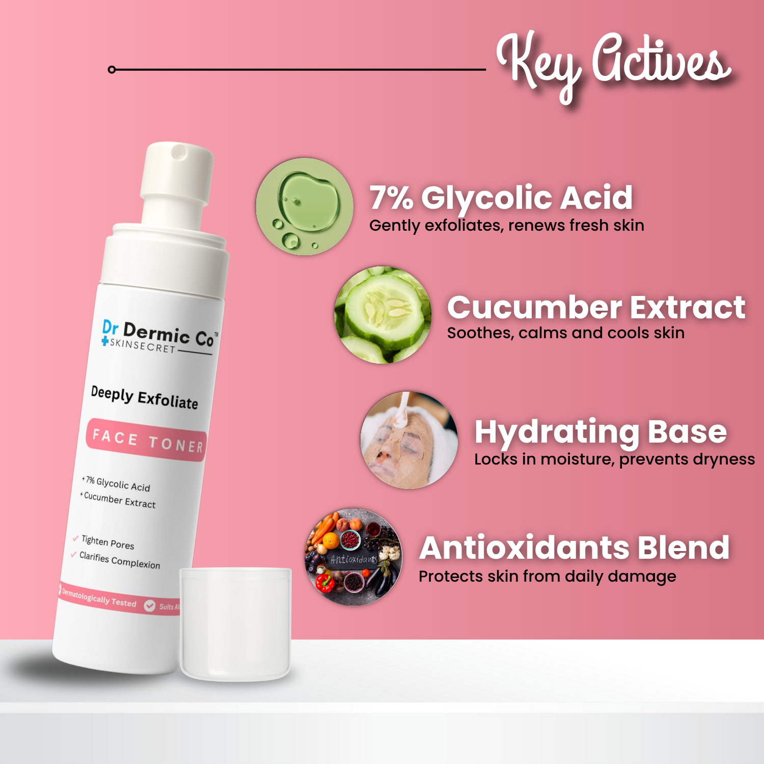 Deeply Exfoliates Face Toner: Refresh, Revitalize, and Renew Your Skin - Image 4