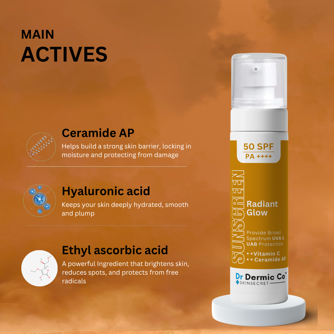Radiant Glow Sunscreen SPF 50: Protection and Radiance in One - Image 3