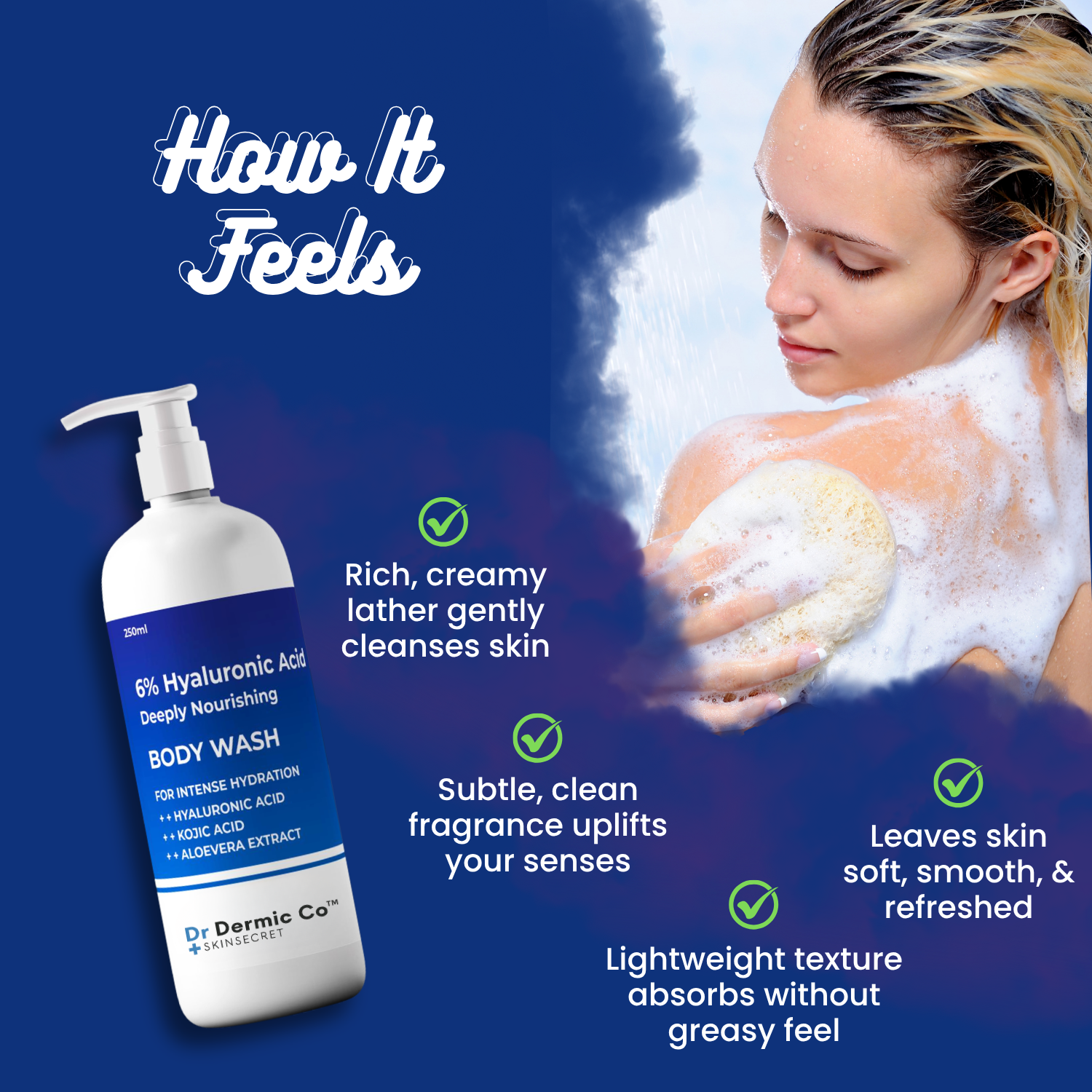 6% Hyaluronic Acid Deeply Nourishing Body Wash - Image 5