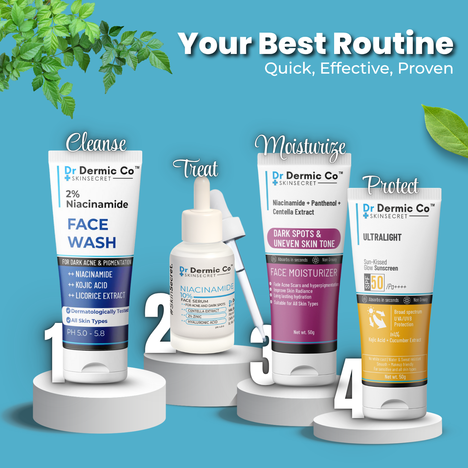 10% Niacinamide Face Serum with Centella Extract, 2% Zinc & Hyaluronic Acid - Image 7