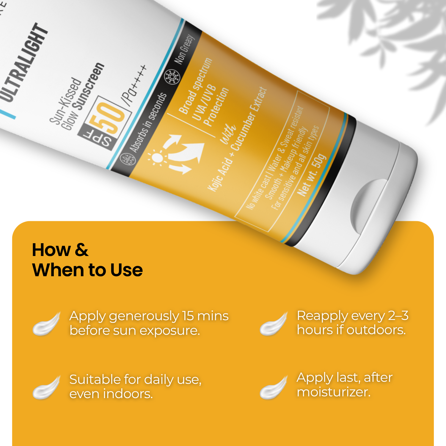 Ultralight | Sun-kissed | Glow Sunscreen - Image 6