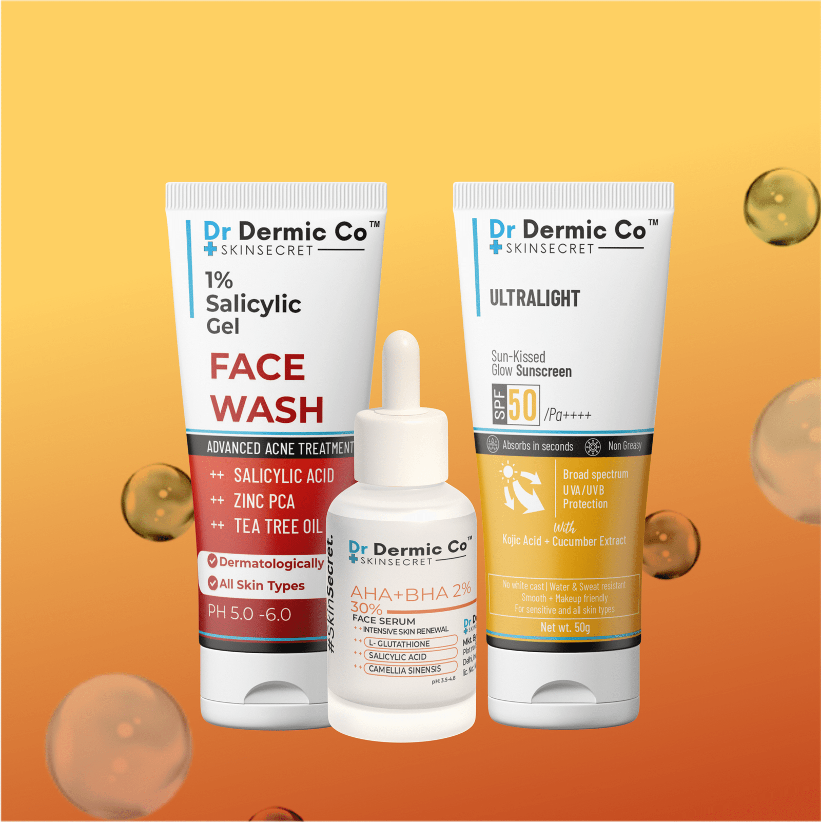 Exfoliate & Protect Trio