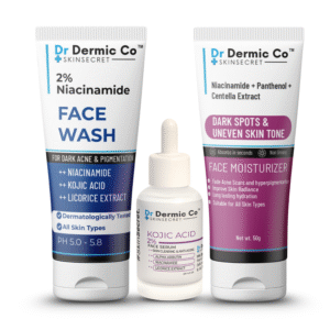 Full Pigmentation Kit (Niacinamide Facewash + Kojic Serum+ Dark Spots Moisturiser)
